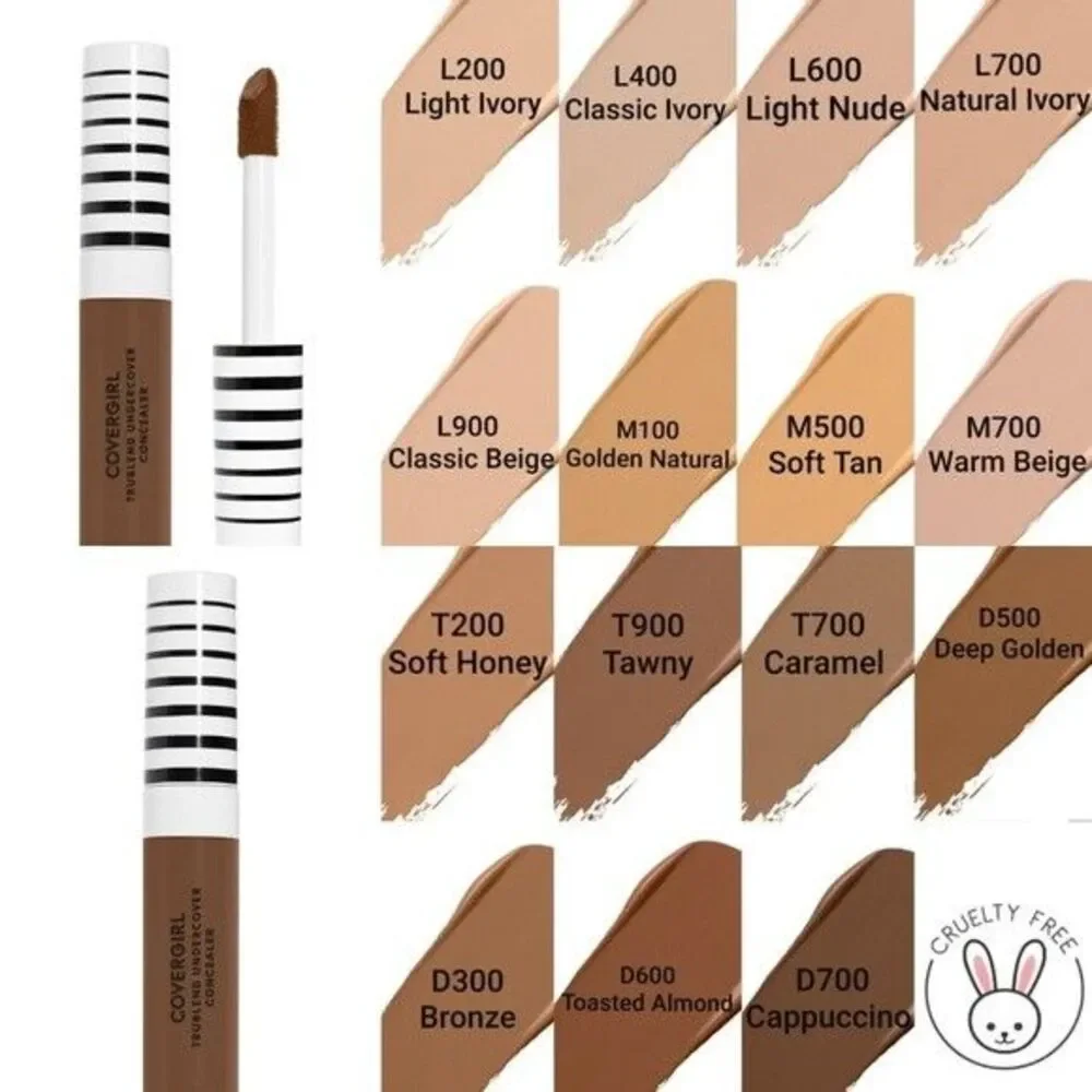 Covergirl Trublend Undercover Concealer Brightening Full Coverage Under Eye